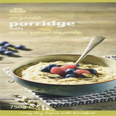 Suma Prepacks Oats Porridge Organic 750 g (Pack of 6)