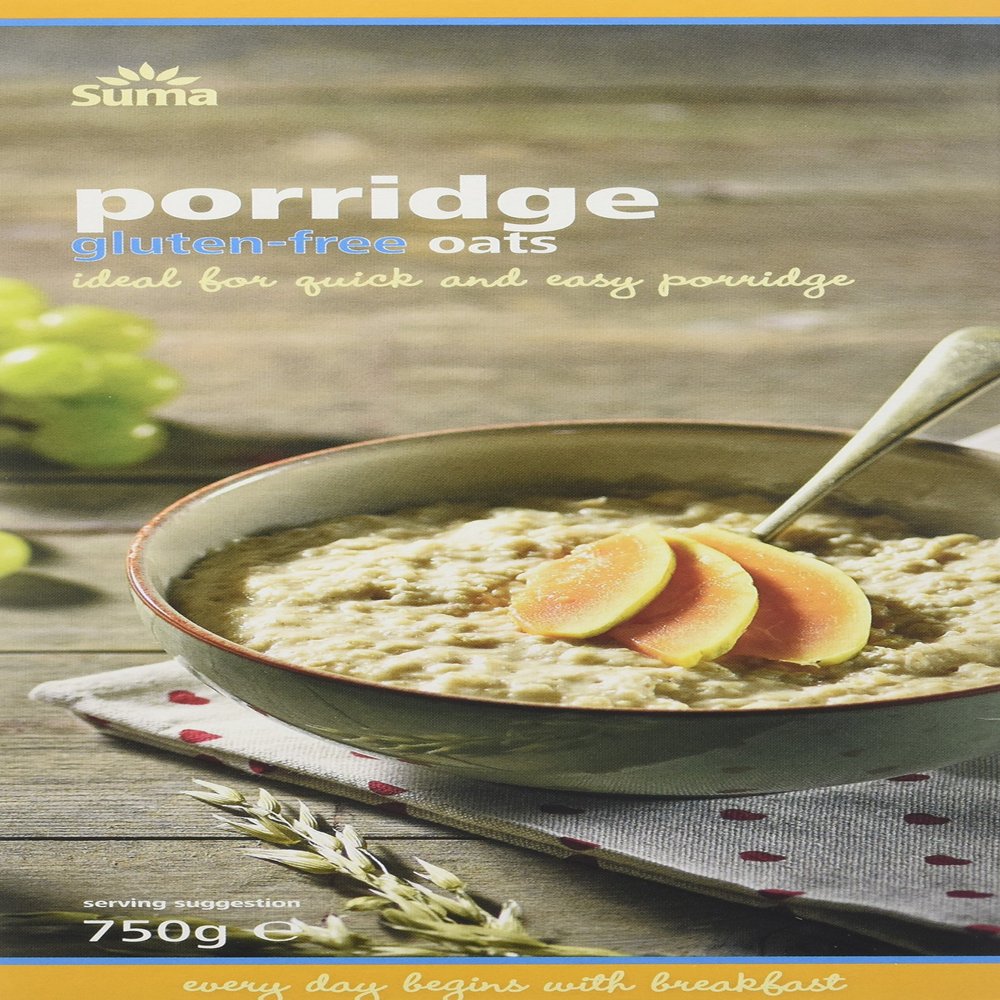 Suma Prepacks Oats Porridge and Gluten Free 750 g (Pack of 6)