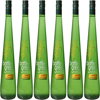 Bottlegreen Ginger and Lemongrass Cordial 500 ml (Pack of 6)