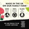 Belvoir Farm Freshly Sparkling Elderflower & Rose - Hand Picked Elderflowers | Pure Fresh Spring Water | 100% Natural Ingredients | Suitable for Vegetarians & Vegans - 6 x 750ml Bottles view 3