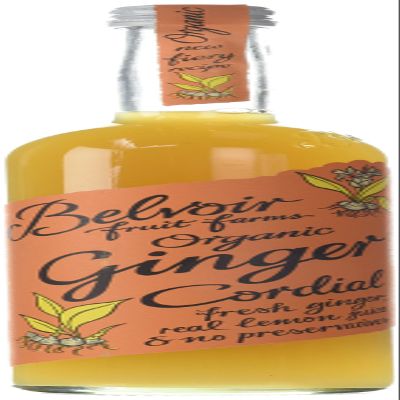 Belvoir Organic Ginger Cordial 500 ml (Pack of 6)