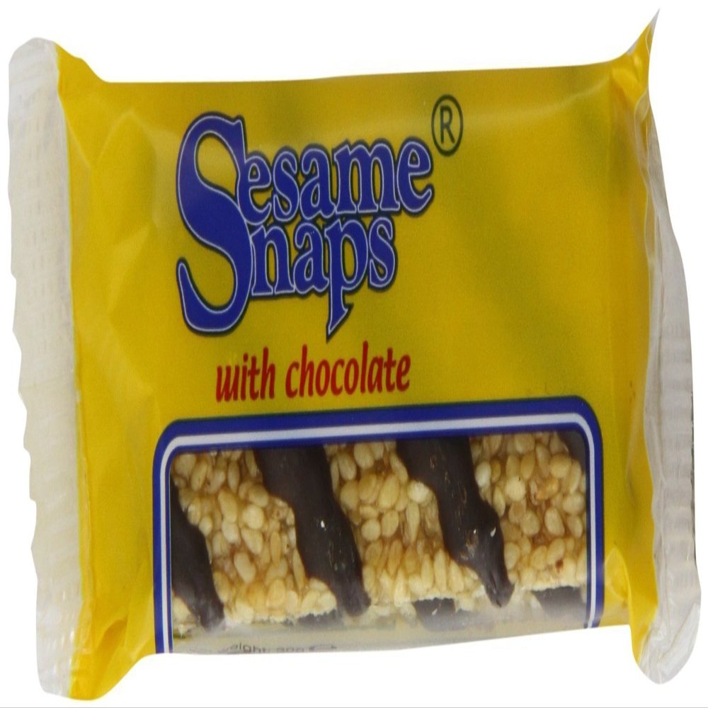 Sesame Snaps Chocolate Coated 30 g (Pack of 24)