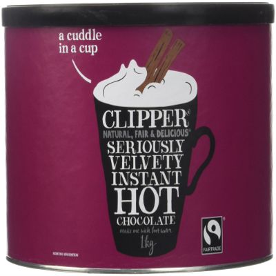 Clipper Instant Hot Chocolate 1 kg (Pack of 4)