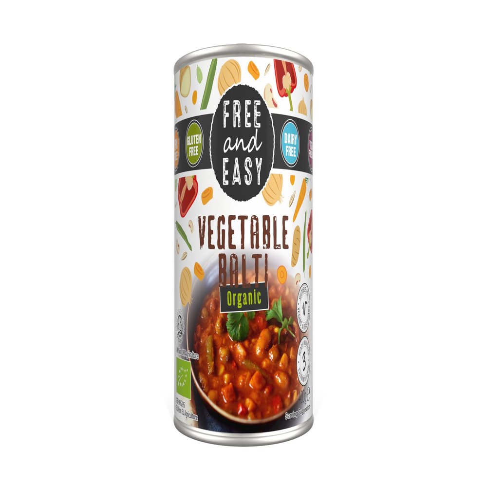 Free & Easy Vegetable Balti 400 g (Pack of 6)