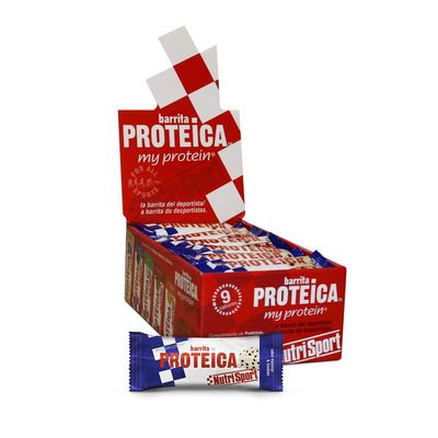 Nutrisport Caja Barrita Proteica Vainilla-Cookies 46g
