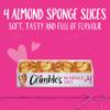 Mrs Crimbles 12 Bakewell Slices, Gluten Free, Premium Quality Cake Bars, Ready to Eat, Certified Free from Gluten, Wheat Free & Vegetarian Friendly (Pack of 3, Total 12 Slices) view 3