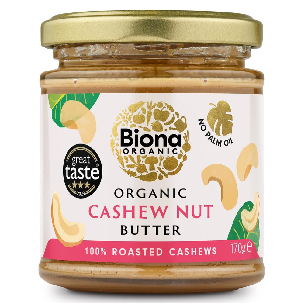 Biona Cashewnut Butter Smooth Organic