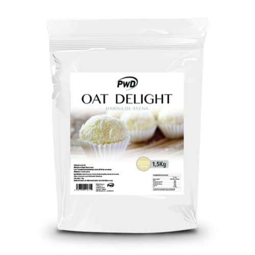 Pwd Nutrition Harina De Avena Oat Delight Chocolate Blanco y Coconut 1.5 kg