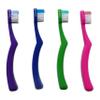 Tiny Teeth Toddler Toothbrush (Set of 4) ~ Small Children's Brushes for Kids 1-5 Years view 1