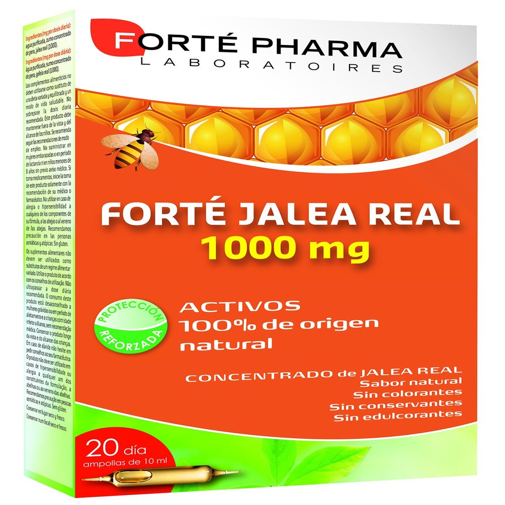 Fort Royal Jelly 1000 mg 20 Phials of Fort Pharma