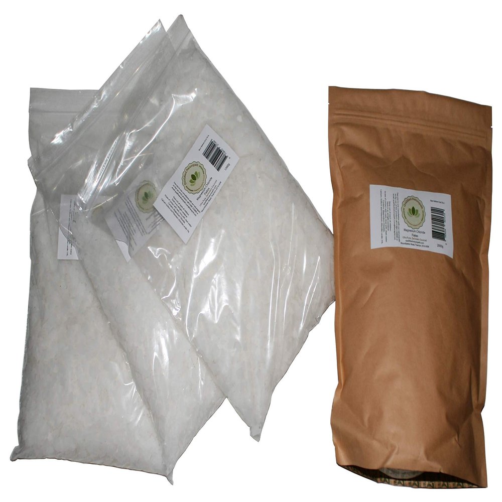 Magnesium Chloride Flakes 5kg - Pure Magnesium Flakes - Zechstein Sourced
