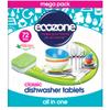 Ecozone | Dishwasher Tablets Classic 72 | 2 x 72 tabs view 1