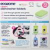 Ecozone | Dishwasher Tablets Classic 72 | 2 x 72 tabs view 3