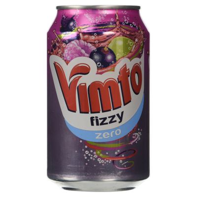 Vimto Fizzy Drink Zero, 6 x 330ml