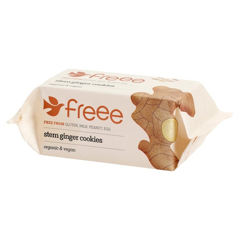 Doves Farm Gluten Free Stem Ginger Cookies, 150g