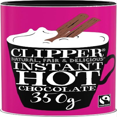 Clipper Fairtrade Instant Hot Chocolate, 350 g
