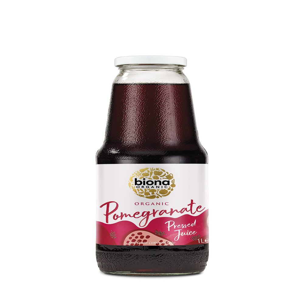 Biona Organic Pomegranate Pure Juice, 1L