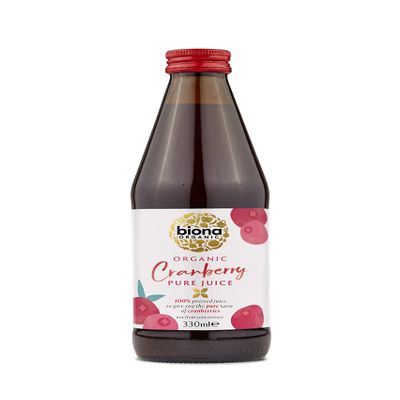 Biona Cranberry Pure Pressed Juice, 330ml