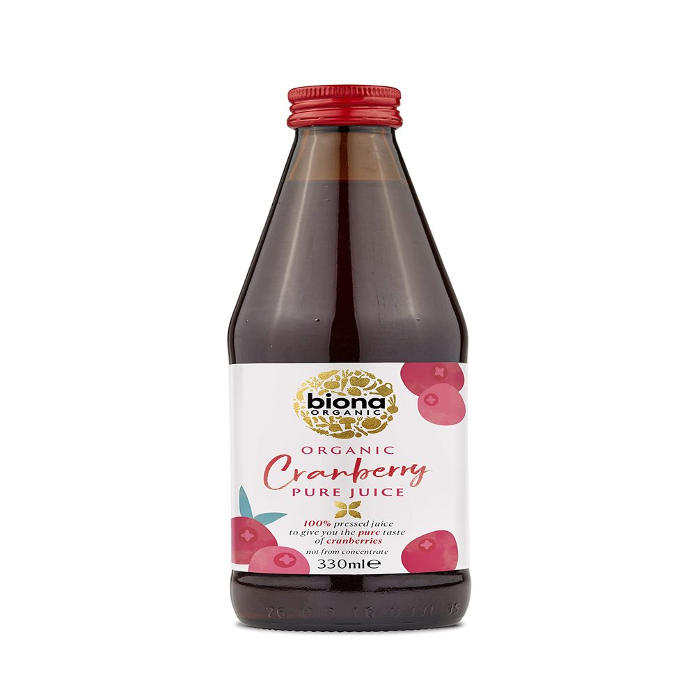 Biona Cranberry Pure Pressed Juice, 330ml