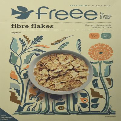 Doves Farm Fibre Flakes, 375 g