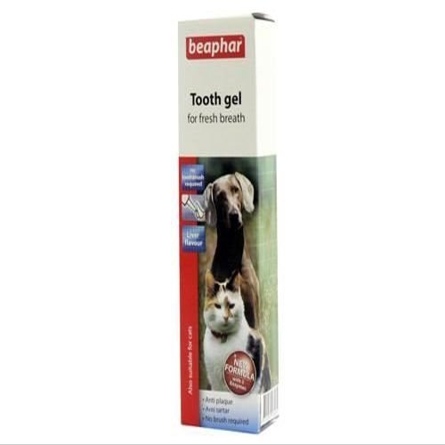 (4 Pack) Beaphar - Toothgel 100g Liver