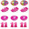 11th Birthday Girl - Edible Cake Decorations, Pink- Stand-up Wafer Cupcake Toppers (Pack of 12) view 3