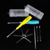 Earlywish Upgraded 6.75" Long Tonsil Stone Removing Tool LED Light, 2 Sets, Color Blue + Yellow, 10 Tips + 1 Stainless Steel Tonsillolith Pick view 4