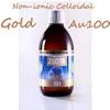 Non-ionic Colloidal Gold Nano Au100 10ppm-300ml pharmace glass bottle PROAKTIV view 2