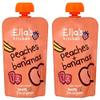 - Ellas Kitchen - S1 Peaches & Bananas | 120g | BUNDLE by ELLA'S KITCHEN (VEGETARIAN) view 1