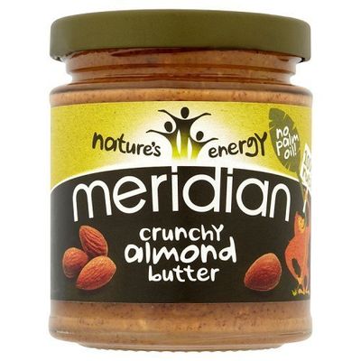 - Meridian - 100% Crunchy Almond Butter | 170g | BUNDLE by Meridian Foods