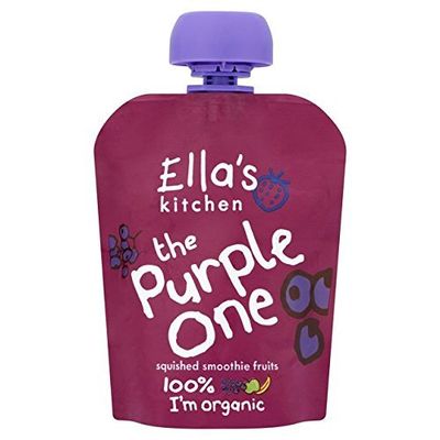 (10 PACK) - Ellas Kitchen - Smoothie Fruit - Purple One | 90g | 10 PACK BUNDLE by ELLA'S KITCHEN (VEGETARIAN)