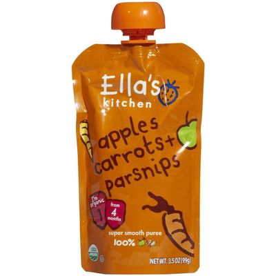 - Ellas Kitchen - S1 Carrots Apples & Parsnips | 120g | BUNDLE by ELLA'S KITCHEN (VEGETARIAN)