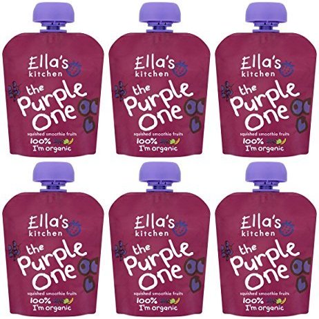 - Ellas Kitchen - Smoothie Fruit - Purple One | 90g | BUNDLE by ELLA'S KITCHEN (VEGETARIAN)