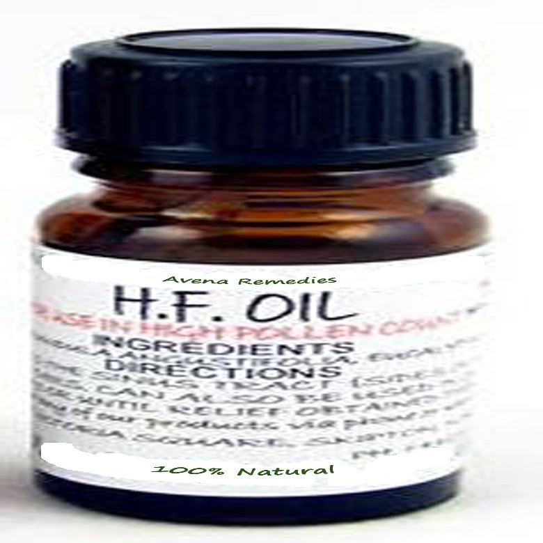 100% Natural Hay Fever Treatment: ready to apply ''rub on'' aromatherapy oil 10ml by Avena Remedies