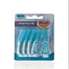 iWave Interdental Brushes Fine Size 0.6 mm Blue Pack of 5  Interdental Cleaning Brushes for Total Teeth Cleaning Plaque Removal Tool view 1
