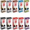 Bonini Coffee Pods, Nespresso Compatible 10 Variety Packs, Blends Inc. Decaf, Ristretto, Intenso, Classico, Lungo, Forte, Corposo, Carioca. Pack 10 (Total 100 Pods)