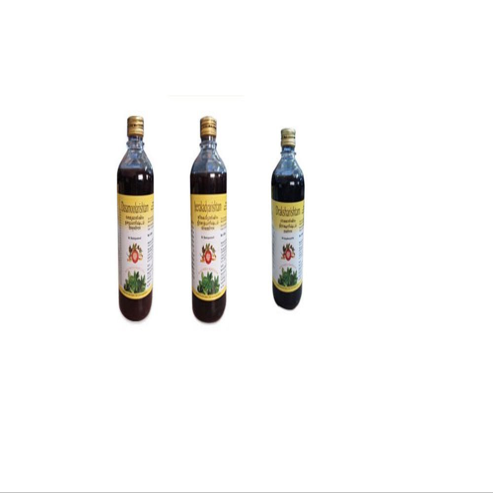 AVP Dasamoolarishtam + Jeerakadyarishtam + Draksharishtam Combo Pack (Each 450ml)