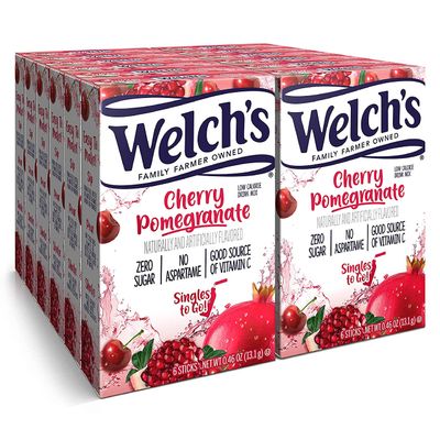 Welch's Cherry Pomegranate Singles to Go Drink Mix 13 g