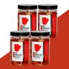 4 X 330g Freshly UK- Made Kimchi Based on Authentic Korean Recipe (Natural Fermentation, Natural Probiotics, No Artificial Additives) view 1