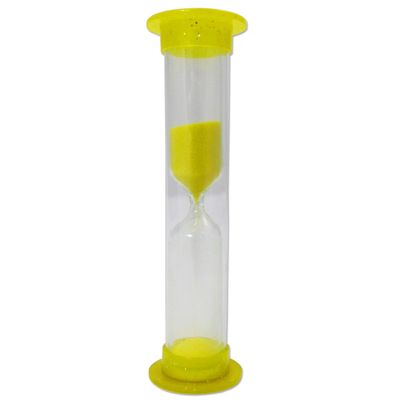 2 Minute Glitter Timer - Sand Toothbrush Timer (Yellow)