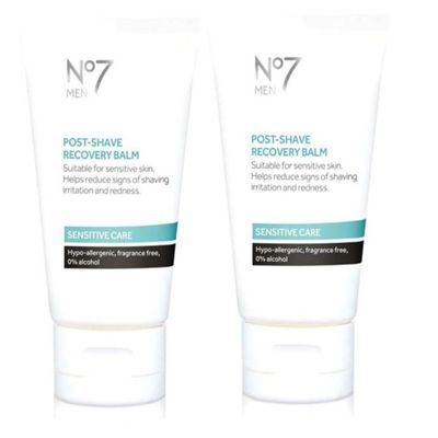 No7 Men Sensitive Care Post Shave Recovery Balm Pack Of 2