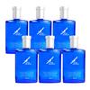 Blue Stratos Pre-Electric Shave Lotion Multi-Pack, Original Blue for Men, Lifts Beard & Reduces Irritation, Cooling Effect, Classic Scent of Cedarwood, Vanilla, and Musk, 6 x 100ml view 1