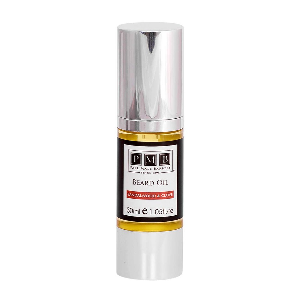 Pall Mall Barbers, Since 1896 | Beard Oil, Sandalwood & Clove | 30ml