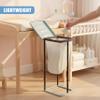 The Magic Toy Shop Collapsible Bin Bag Holder Stand - 60L Folding Camping Waste Bin with Lid - Portable Trash Bag Frame for Garbage Disposal, Recycling, Garden, Kitchen, Party & Outdoor Refuse Sacks view 3