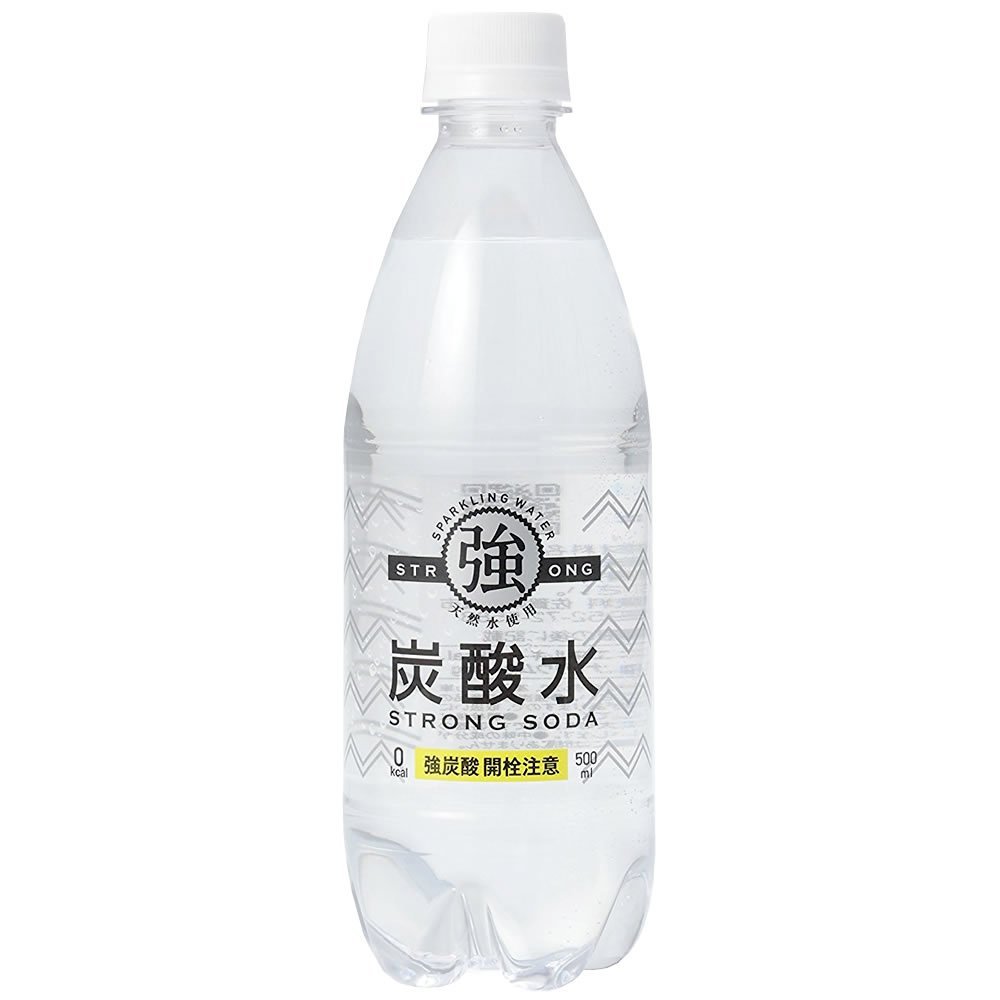 TOMOMASU drinking a little carbonated water 500mlX24 this
