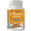 Simply Pure Nattokinase Capsules for Heart Health | 500mg (2500 FU) per Capsule x 90 | 100% Pure | Gluten Free | GM Free | Vegan | HACCP Certified view 1