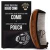 Beardilizer Beard Comb 100% Natural Buffalo Horn, 1 Count view 1