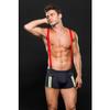 Baci Envy Large/X-Large Navy Fireman Trunk and Suspenders Set view 2