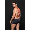 Baci Envy Large/X-Large Navy Fireman Trunk and Suspenders Set view 3