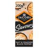 JACOB'S Savours Bakes Salt and Cracked Black Peppers Crackers, 200 g (Pack of 1) view 1